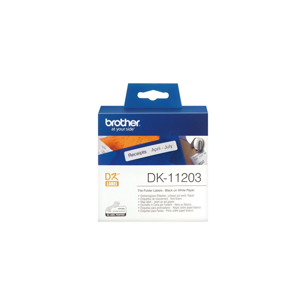 Brother File Folder Labels