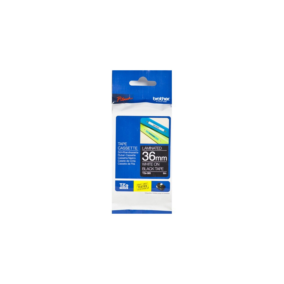 Brother TZE-365 TZe label-making tape