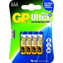 ULTRA+ ALKÁLI LR3 AAA ELEM 1.5V 4 DB - GP24AUP-U4