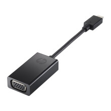 Externe video-adapter - HP - USB-C D-Sub - Zwart - Voor Chromebook en EliteBook