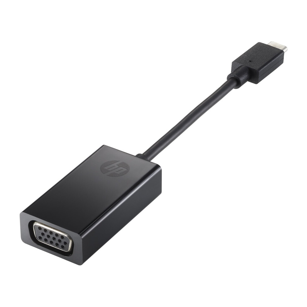 HP USB-C to VGA Adapter USB-C VGA Black cable interface/gender adapter