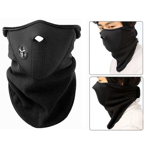 Trixes Neoprene Neck Warmer | Fleece Half Face Mask 1