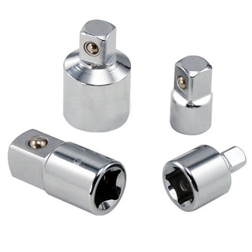 DIGIFLEX 4pc Socket Ratchet Tool Converter Reducers Adaptors 1/2" 3/8" 1/4" Set 1