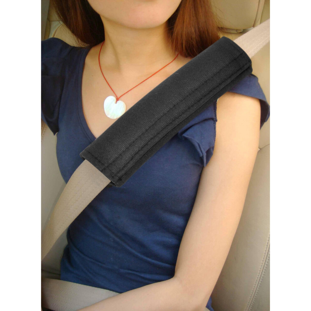 Trixes 2pc Car Seat Belt Cushion | Padded Seat Belt Straps
