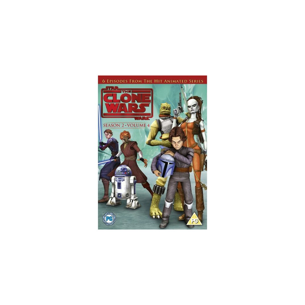 Warner Bros Star Wars The Clone Wars Season 2 - Volume 4 Dvd [2011]