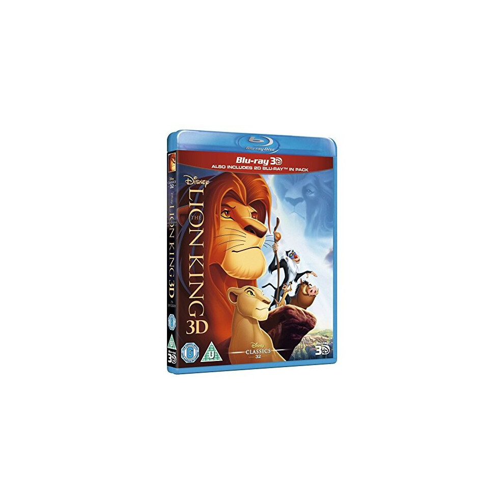 Walt Disney The Lion King 3D+2D Blu-Ray [2014]