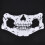 TRIXES Skull Multi Bandana for Skiing Motorbike Sports Costume Long Neck Warmer 6
