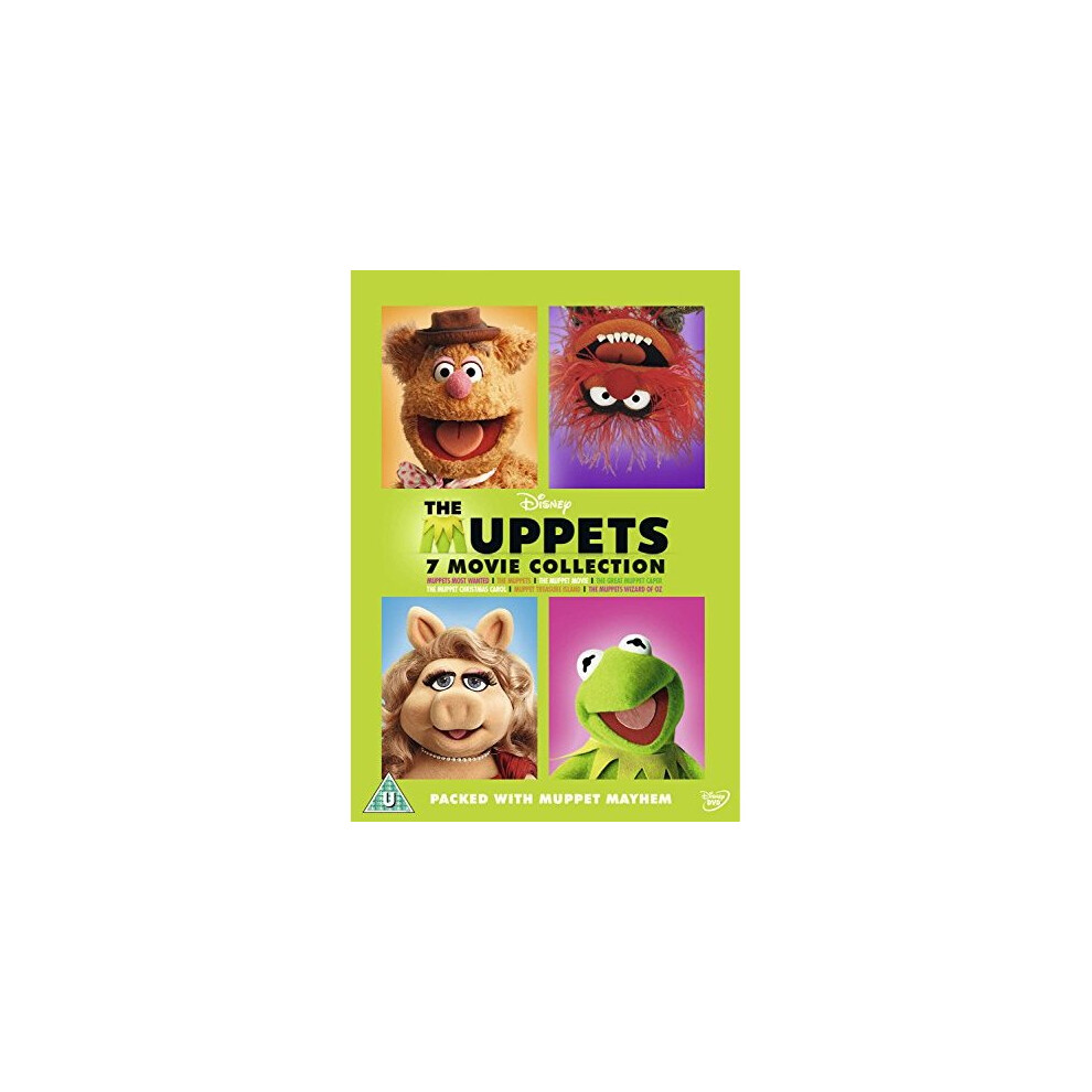 Walt Disney The Muppets Movie Collection (7 Films) Dvd [2014]