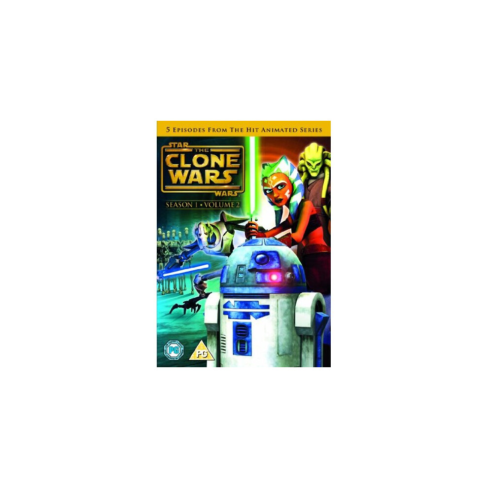 Warner Bros Star Wars The Clone Wars Season 1 - Volume 2 Dvd [2010]