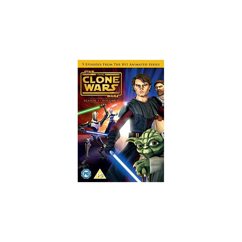 Warner Bros Star Wars The Clone Wars Season 1 - Volume 1 Dvd [2010]