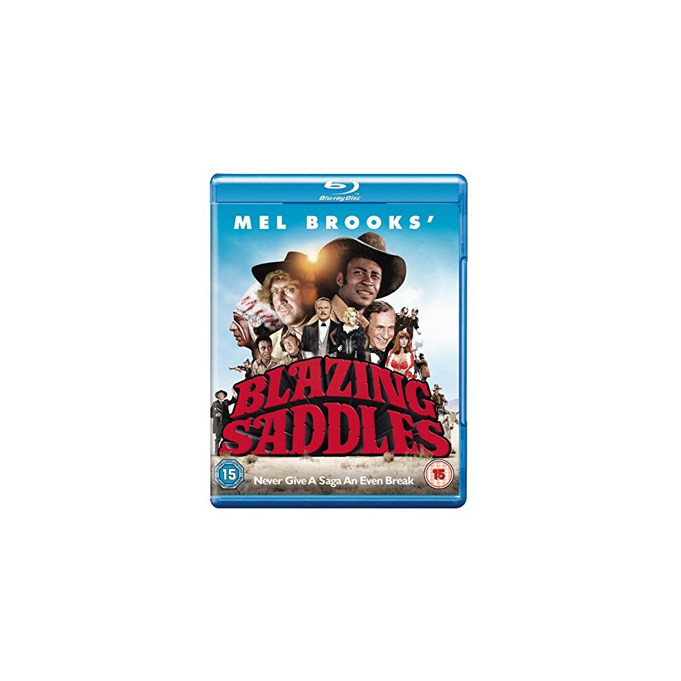 Warner Bros Blazing Saddles [1974] - 40Th Anniversary Edition Blu-Ray (Region Free)