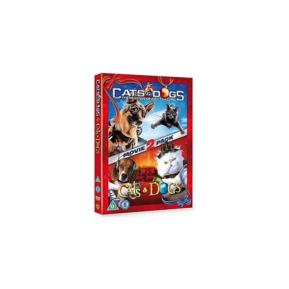 Warner Bros Cats & Dogs / Cats & Dogs 2 - The Revenge Of Kitty Galore Dvd [2010]