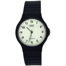 Casio Mens Analogue Black Strap Sports Watch MQ-24-7BLL