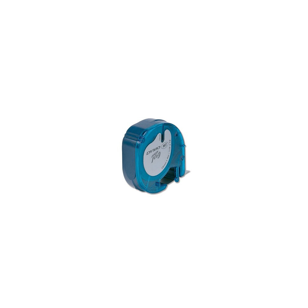 Dymo 12Mm Letratag Plastic Tape Label-Making Tape