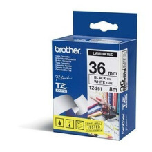 BROTHER P-TOUCH TZE-261 cinta de etiquetas laminada - 36mm