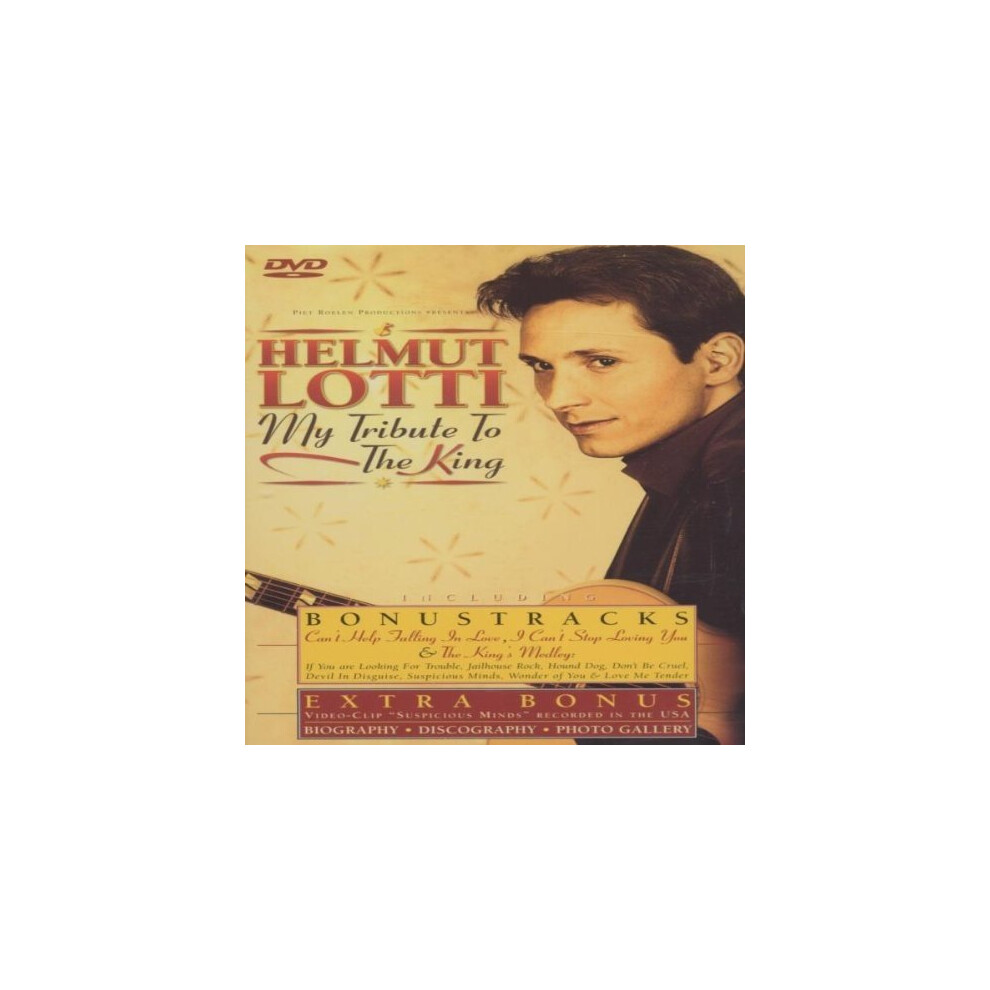 Helmut Lotti - My Tribute to the King [DVD]-image-OPC-P6WZ7W-NEW