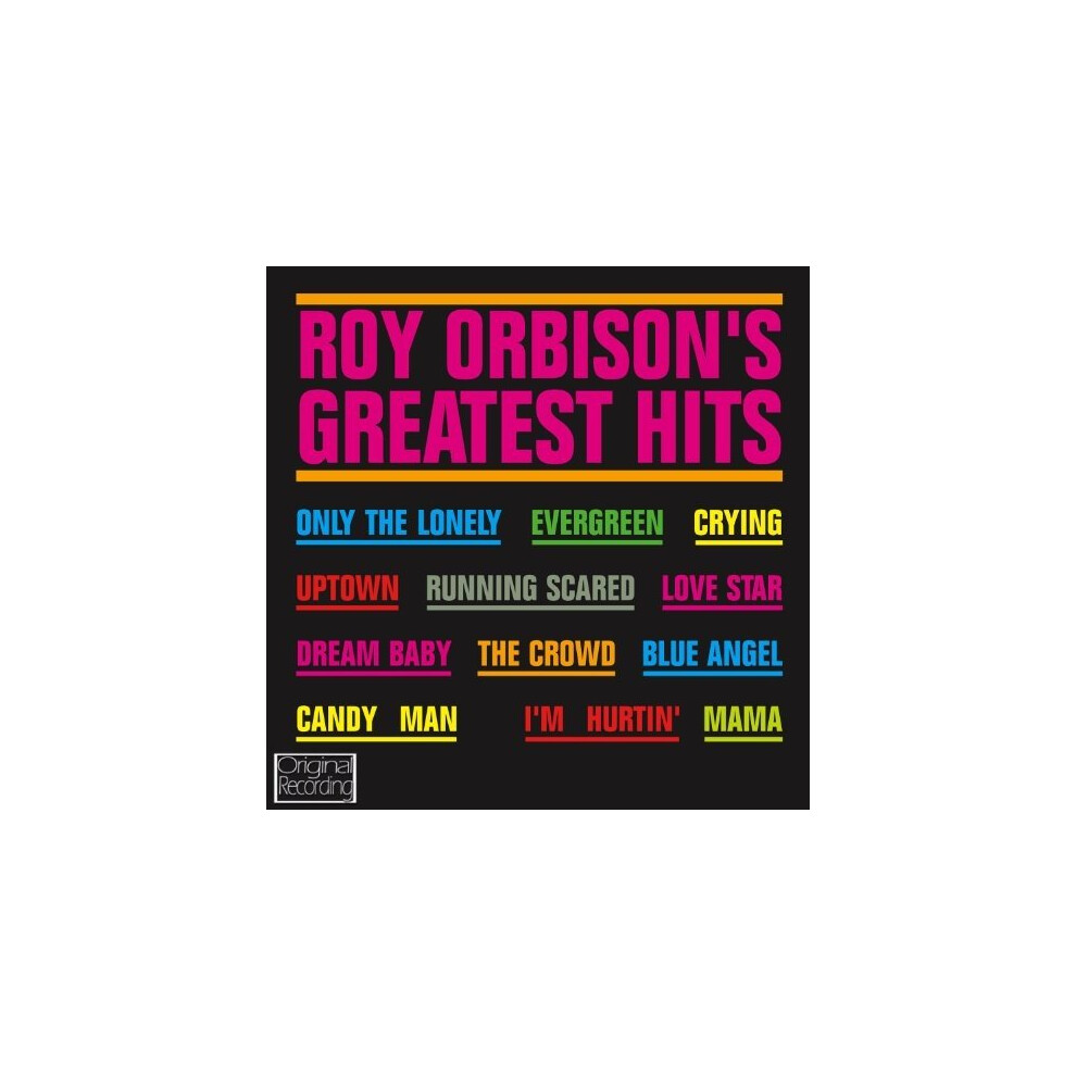 Roy Orbison - Roy Orbisons Greatest Hits [Cd] Blue
