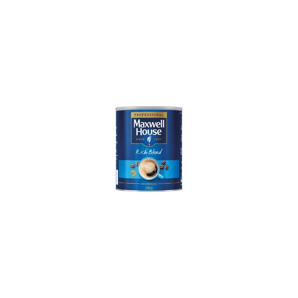 Maxwell House Rich Blend Instant Coffee Granules 750g