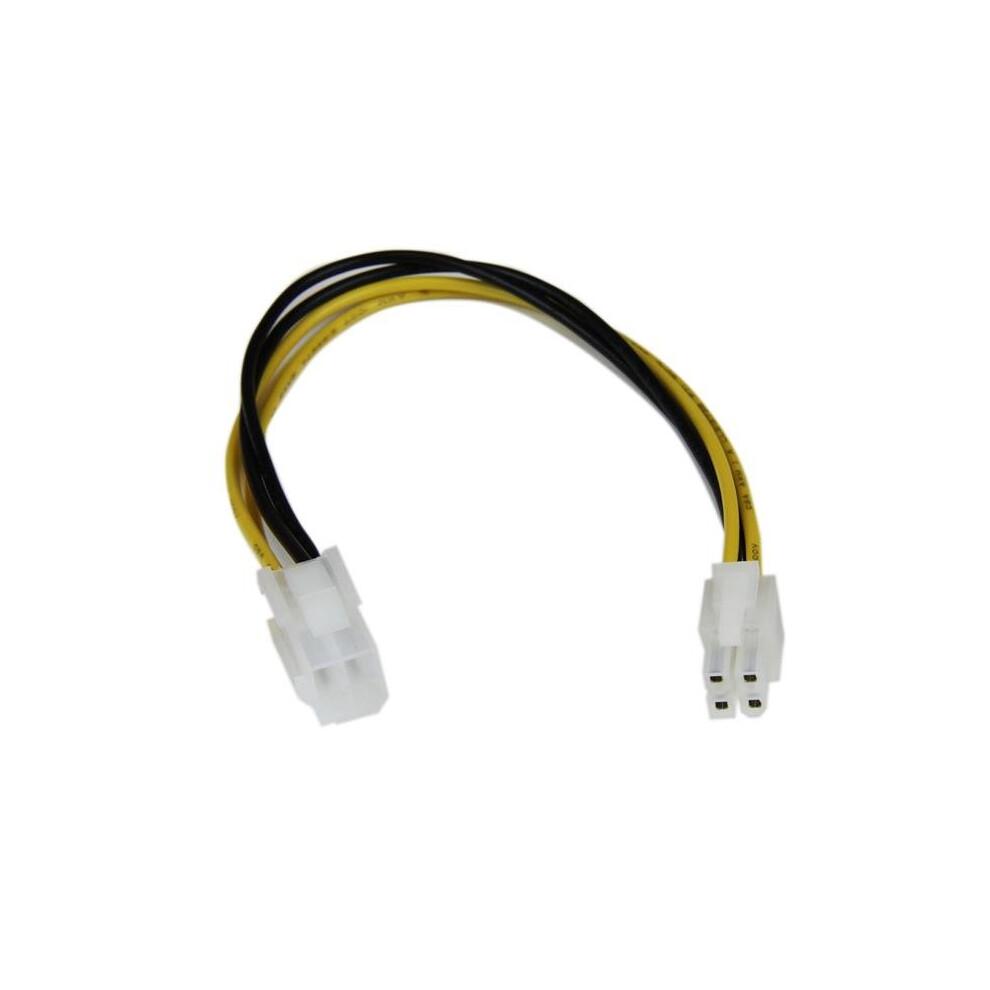 Startech.com 8In Atx12v 4 Pin P4 Cpu Power Extension Cable - M/F