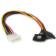 30 cm internes Y-Molex zu SATA Stromkabel - STARTECH - Netzadapter - Verriegelt