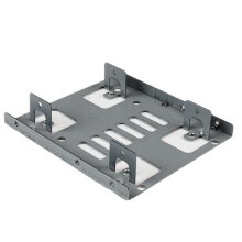 StarTech.com Kit de montaje para 2 discos duros SATA de 2,5" en bahía de 3,5" (BRACKET25X2)