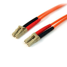 Câble fibre optique Duplex Multimode 50/125 LC/LC - STARTECH - 30 m - Orange