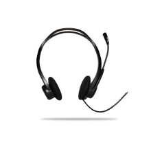 Logitech PC 960 USB Binaural Black headset