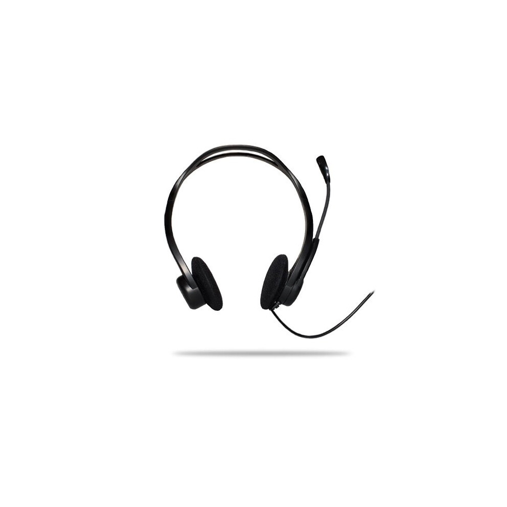 Logitech PC 960 USB Binaural Black headset-image-OPC-P6X99D-REFURBISHED