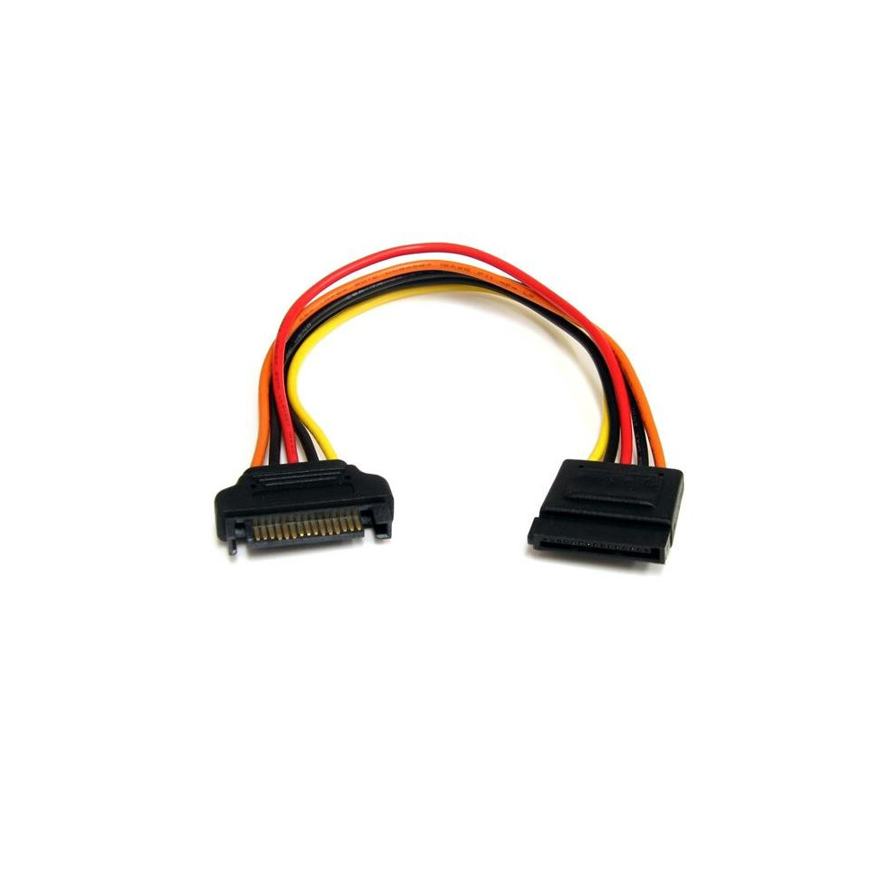 Startech.com 8In 15 Pin Sata Power Extension Cable