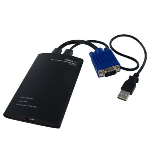 StarTech.com StarTech.com KVM Console to USB 2.0 Portable Laptop Crash Cart Adapter KVM cable