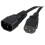 StarTech.com StarTech.com 1m Standard Computer Power Cord Extension - C14 to C13 1