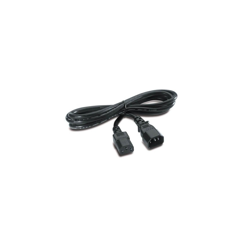 Apc C13/C14 2.5M 2.5M C14 Coupler C13 Coupler Power Cable Black 731304107897