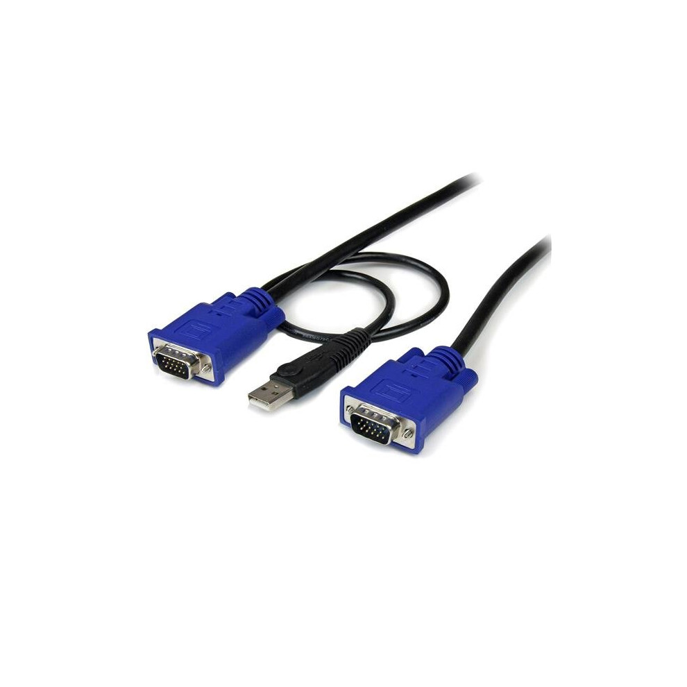 Startech.com 10 Ft Ultra Thin Usb Vga 2-In-1 Kvm Cable Kvm Cable