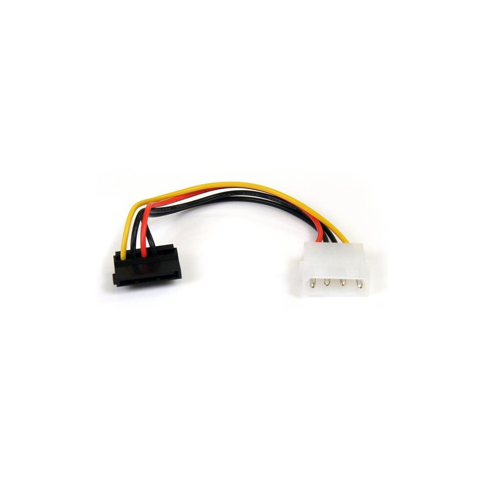 Startech.com 6In 4 Pin Molex To Right Angle Sata Power Cable Adapter