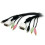 StarTech.com StarTech.com 6 ft 4-in-1 USB DVI KVM Cable with Audio and Microphone KVM cable 1