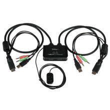 KVM-switch - STARTECH - 2 poorten - USB - HDMI - Ingebouwde audio