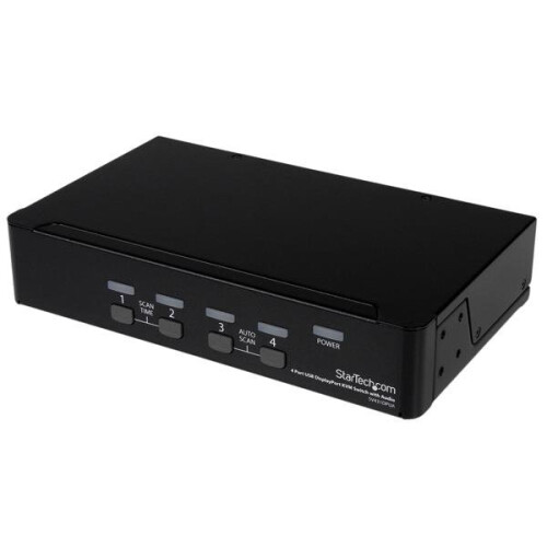 StarTech.com StarTech.com 4 Port USB DisplayPort KVM Switch with Audio KVM switch