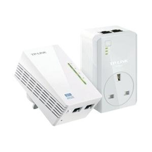 TP-LINK TP-LINK AV500 500Mbit/s Ethernet LAN Wi-Fi White 2pc(s) PowerLine network adapter