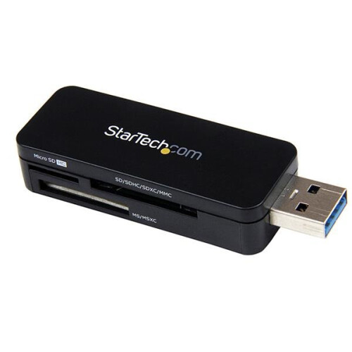 StarTech.com StarTech.com USB 3.0 External Flash Multi Media Memory Card Reader - SDHC MicroSD card reader