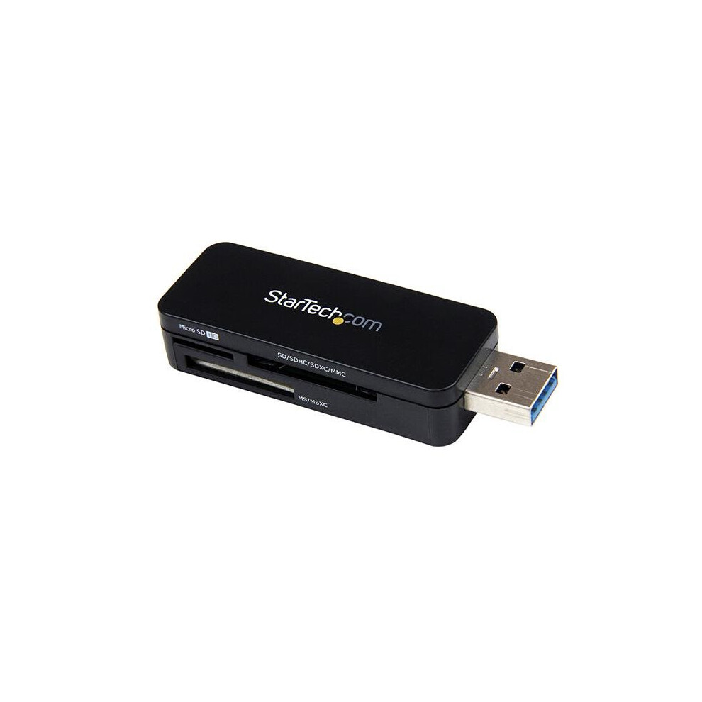 StarTech.com USB 3.0 External Flash Multi Media Memory Card Reader - SDHC MicroSD card reader