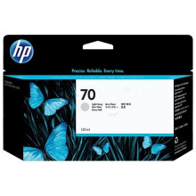 HP 70 inktcartridge - Pakket van 1 - Lichtgrijs - voor HP DesignJet - Pigment inkt