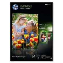 HP Everyday Glossy Photo Paper-25 sht/A4/210 x 297 mm