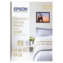 Epson Premium Glossy Photo Paper, DIN A4, 255g/m2, 15 Sheets photo paper
