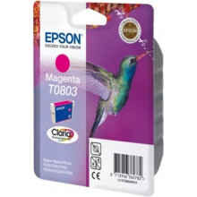 EPSON Tintenpatrone T0803 Magenta - Colibri (C13T08034011)