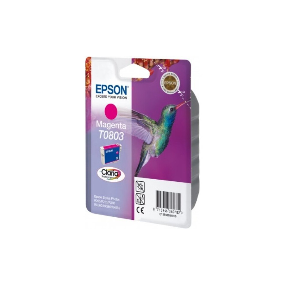 Epson C13t08034011 (T0803) Ink Cartridge Magenta, 220 Pages, 7Ml - Image 9