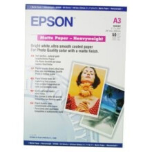 A3 mattapaperi - EPSON - 297 x 420 mm - 167 g/m2 - 50 kpl - Korkea tulostuslaatu