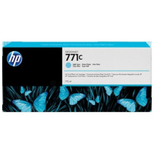 HP - 1 Cartouche d'encre 771C Original - 775 ml - Cyan