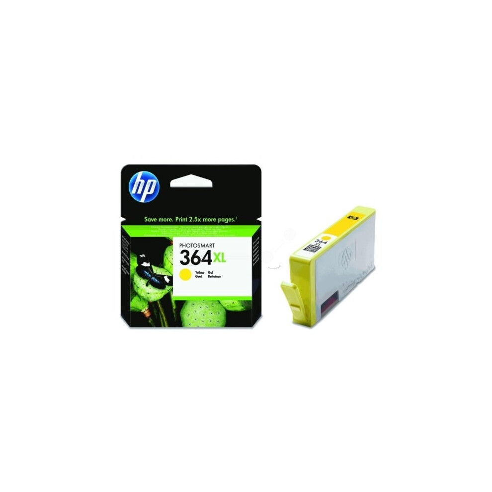 HP CB325EE (364XL) Ink cartridge yellow, 750 pages, 6ml