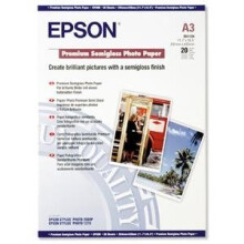 Epson Premium Semigloss Photo Paper, DIN A3, 251g/m2, 20 Sheets photo paper