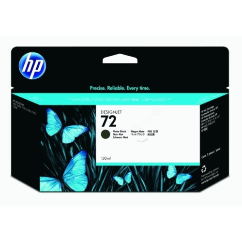 HP HP Originalpatrone 72 - 130 ml - Mattschwarz